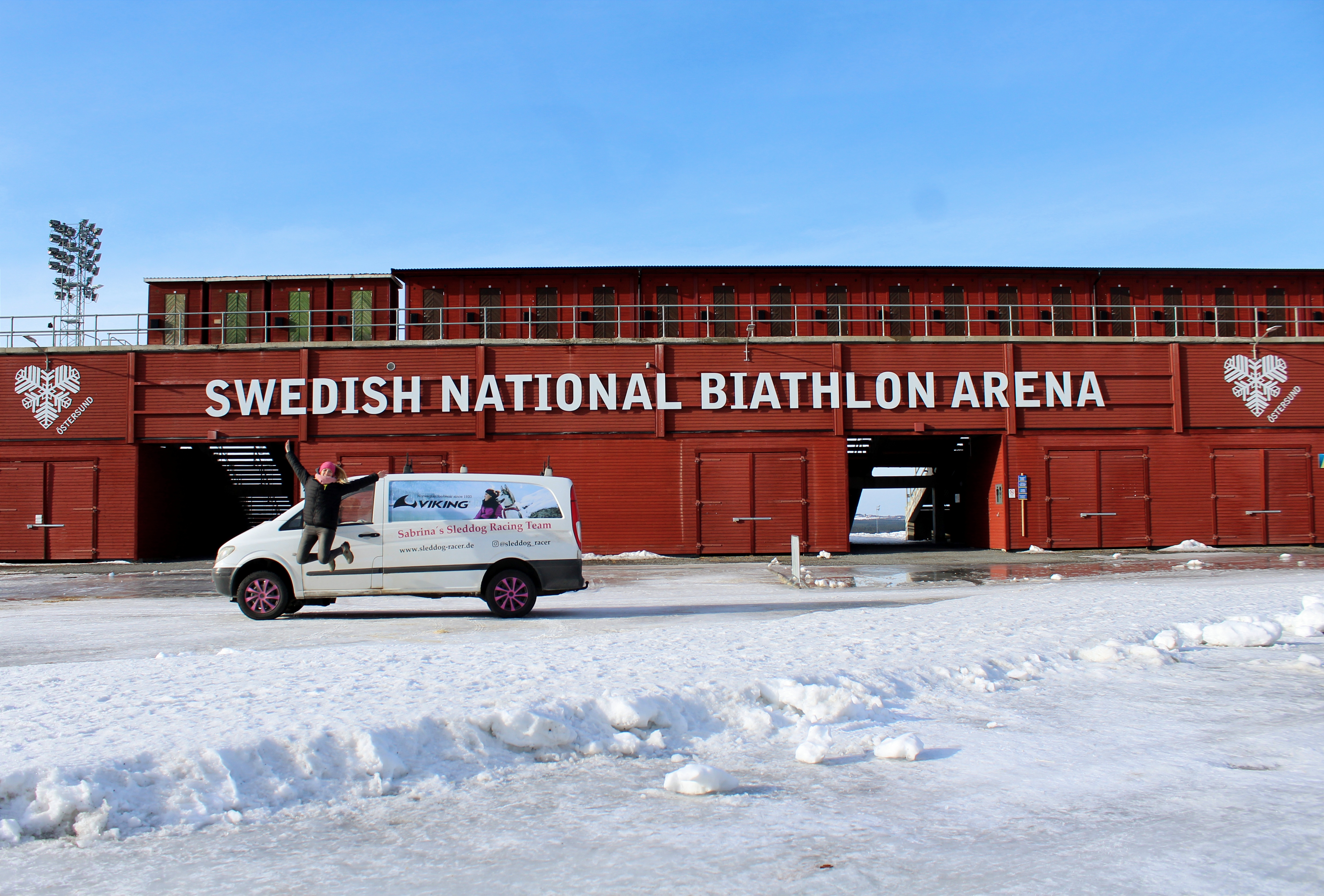 Weltmeisterschaft der Schlittenhunde in Östersund
